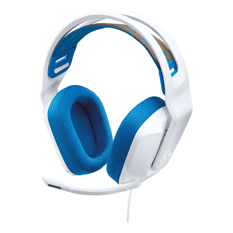 Logitech G 981-001018 G335 White Wired Gaming Headset