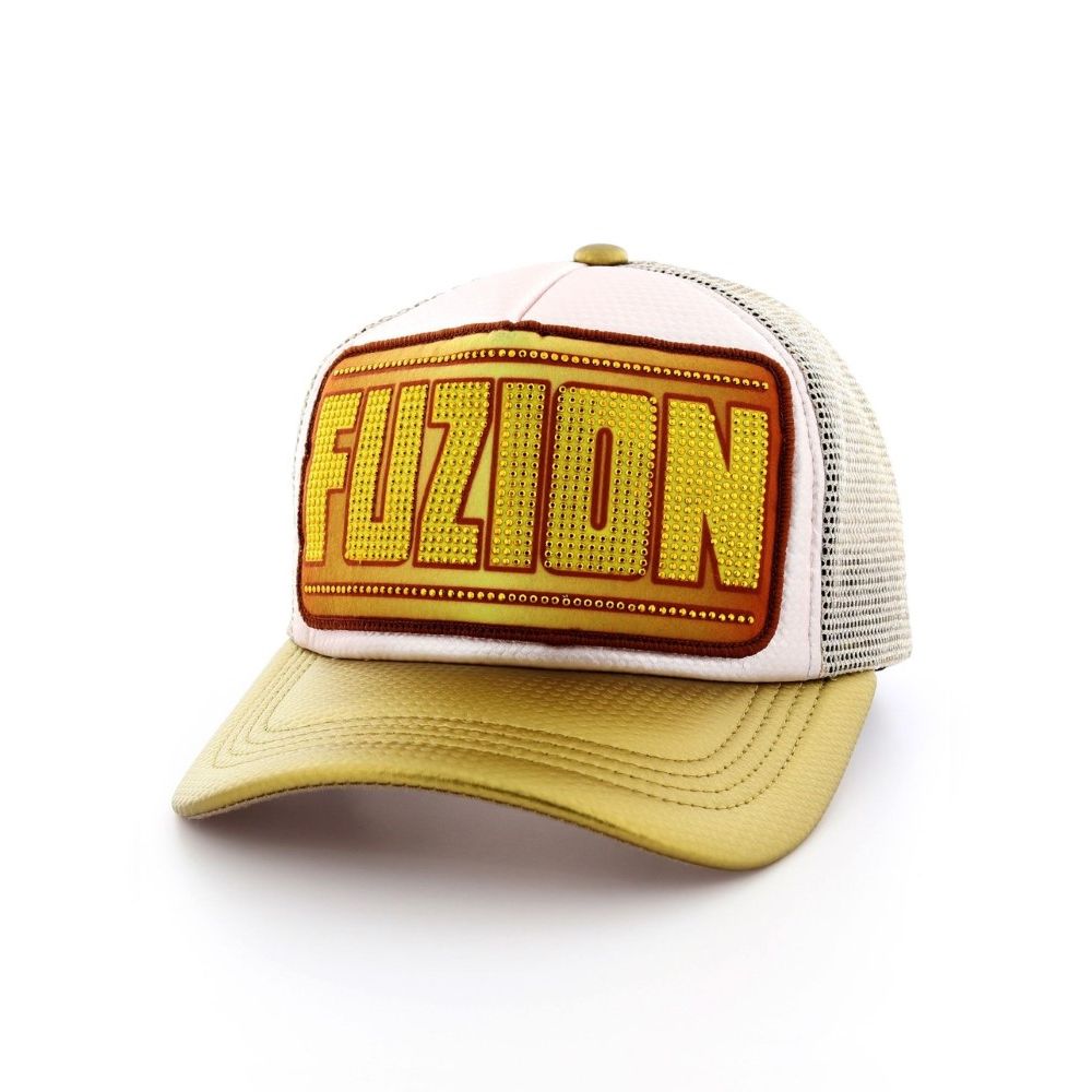 Fuzion Classic 002 Gold Baseball Trucker Cap