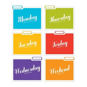 Days Of The Week Folder