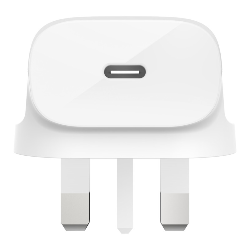 Belkin BOOST CHARGE USB-C Wall Charger 18W + USB-C to Lightning Cable White