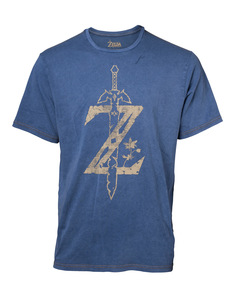 Difuzed Zelda Faux Denim Multicolor Men's T-Shirt