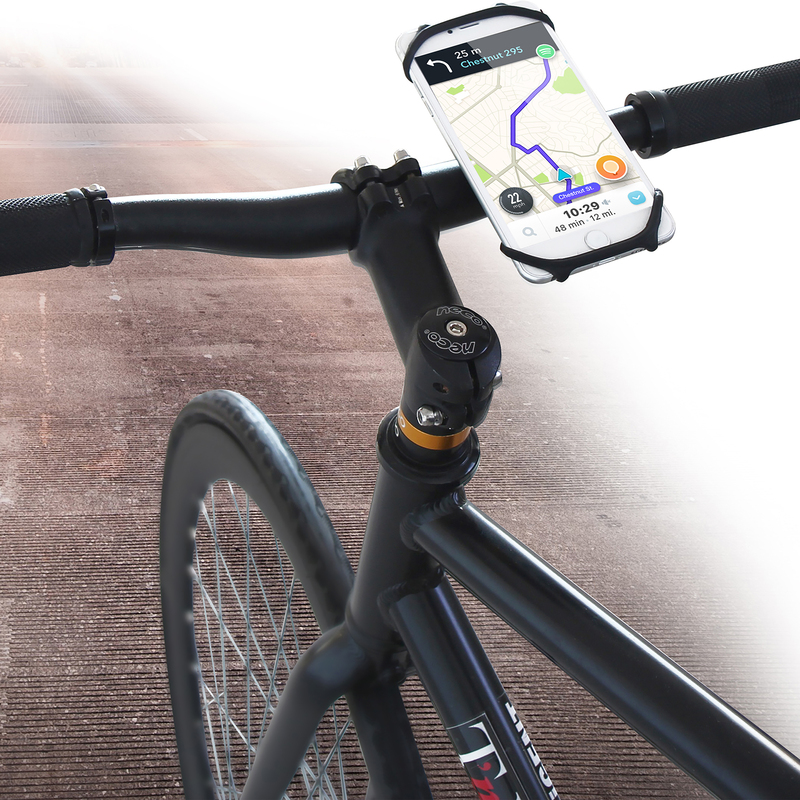 Urban Moov Universal Flexible Smartphone Holder Black for Bike/Scooter
