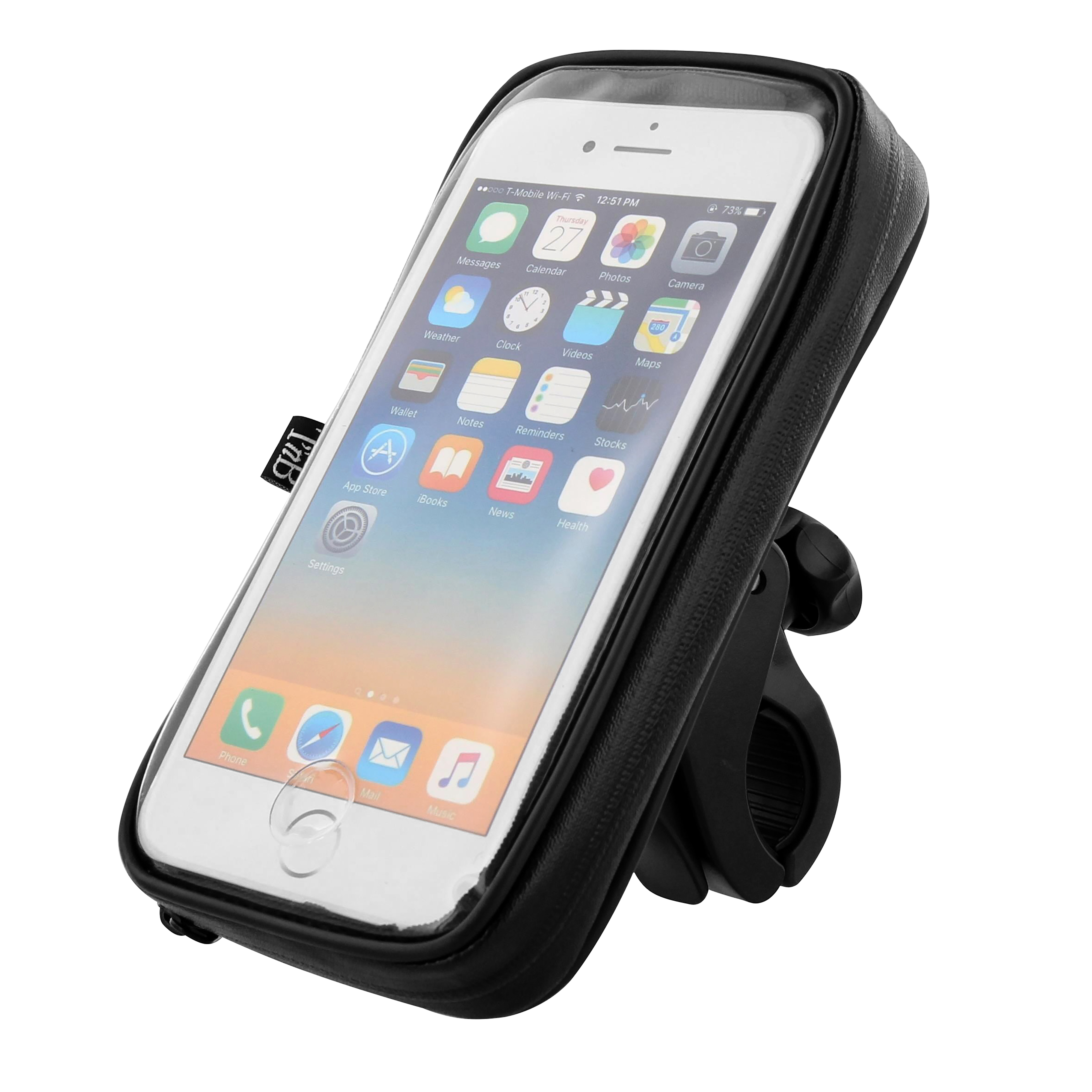 Urban Moov Semi-Rigid Smartphone Holder Case Black for Bike/Sccoter