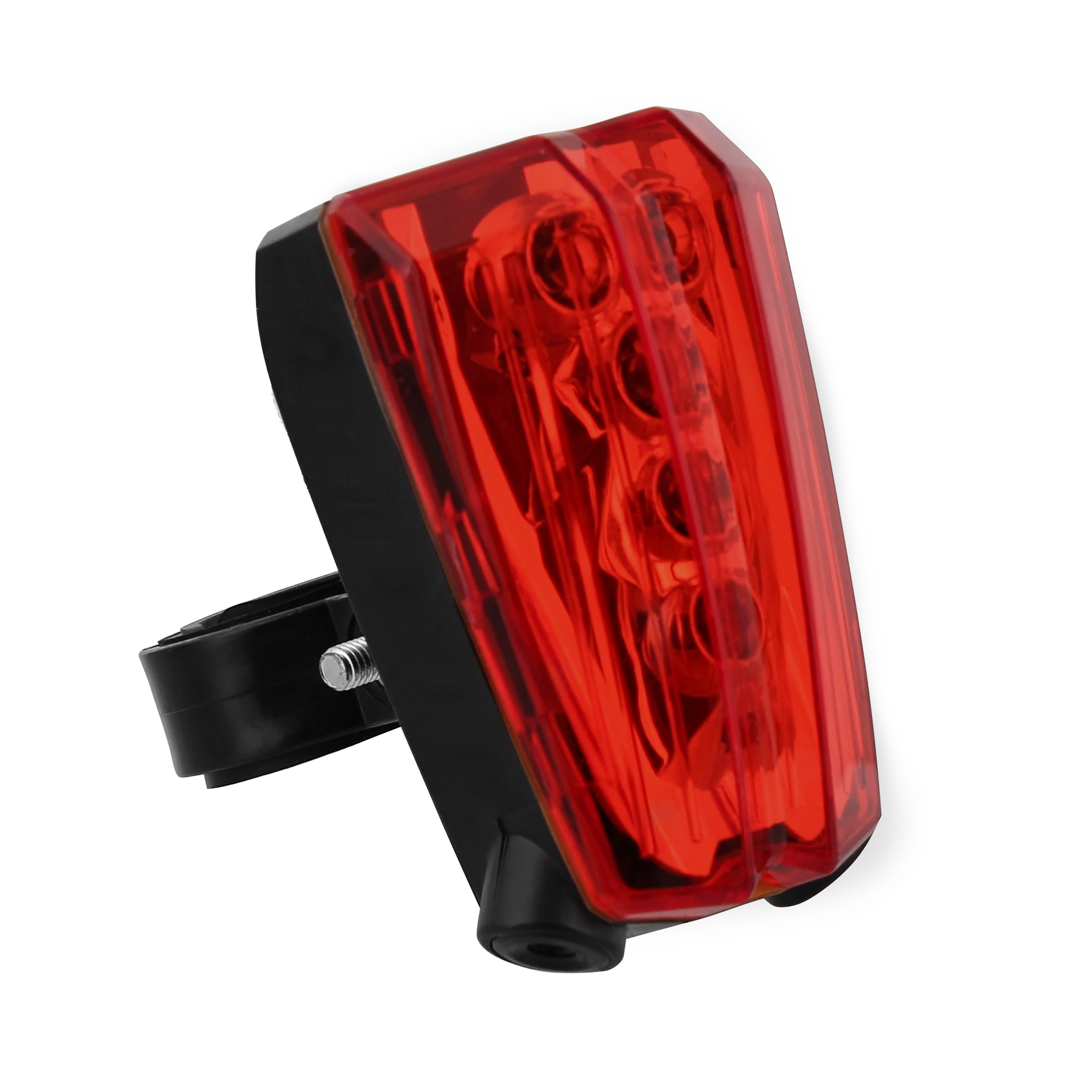 Urban Moov LED Lights and Rear Beam Black/Red for Bike