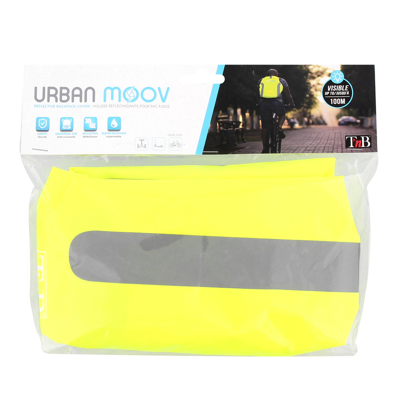 Urban Moov Reflective Cover for Bag Yellow