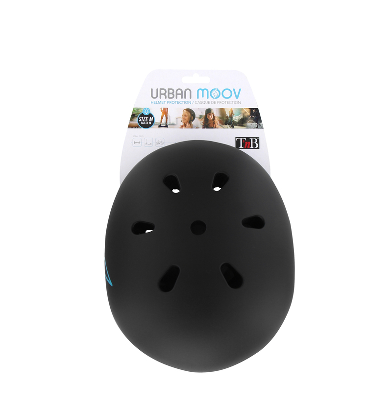 Urban Moov Protective Helmet Black/Blue Medium