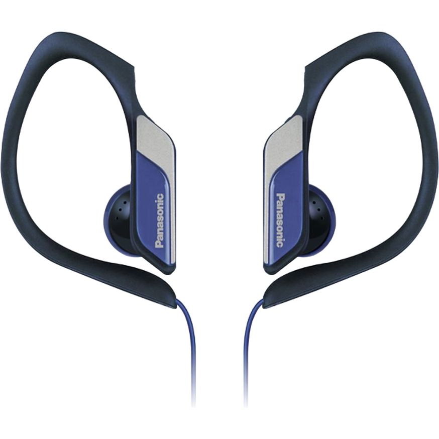 Panasonic Hs34 Water/Sweat Resistant Blue Sports Earphones