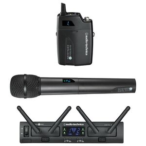 Audio Technica Atw-1312 System 10 Pro Handheld + Bodypack Set