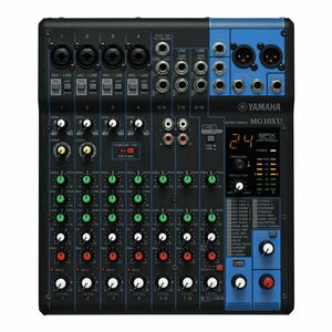 Yamaha 10-Channel Mixing Console with Effects USB MG10XU