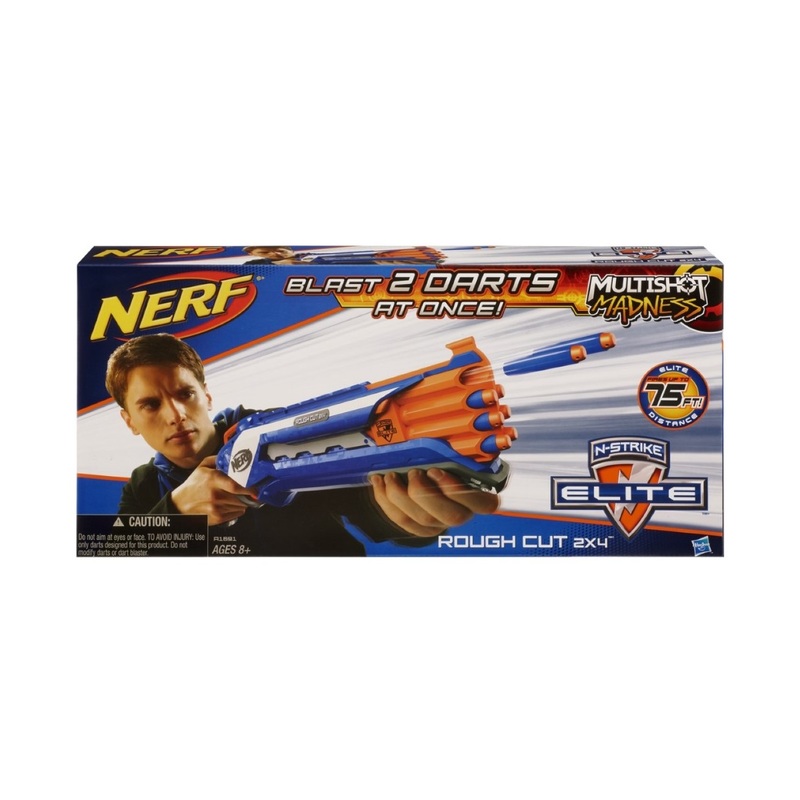 Nerf Nstrike Elite Rough Cut 2x4 Foam Blaster