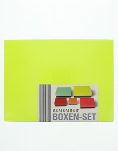 Remember Set Of Boxes Due Colori