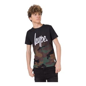 Hype Black/Khaki Camo Fade Kids T-Shirt