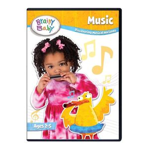 Brainy Baby Music Collection (DVD + Book + Flash Cards)