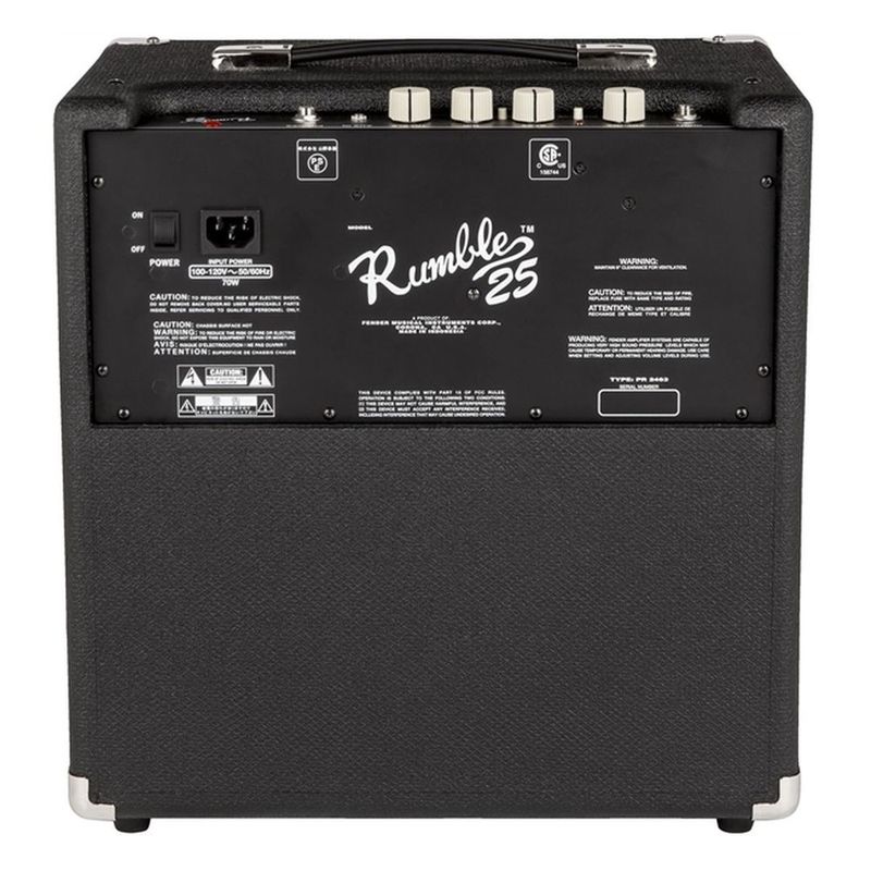 Fender Rumble 25 V3 Bass Amplifier 25 Watts