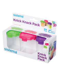 Knick Knack Pack Lunch Box 138 ml (Assortment - Includes 1)