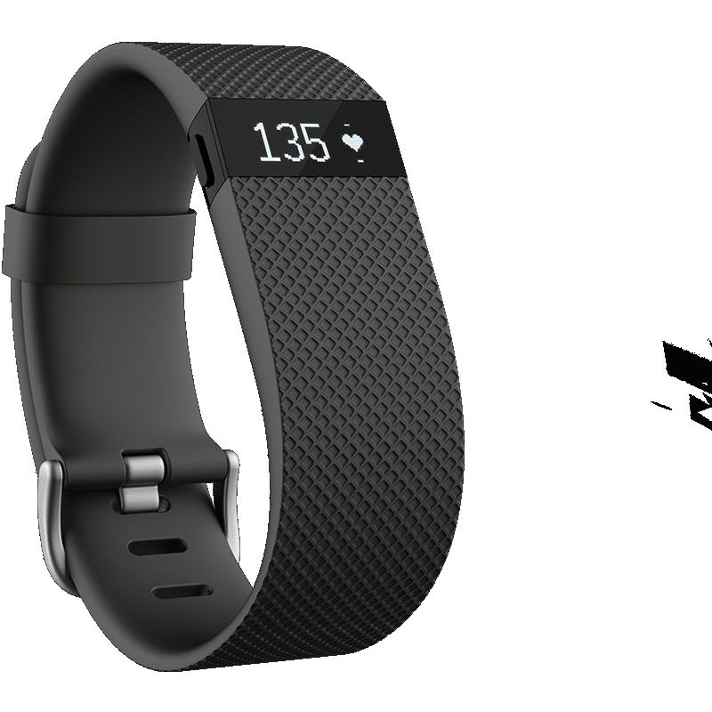 Fitbit Charge HR Black Large Activity Tracker