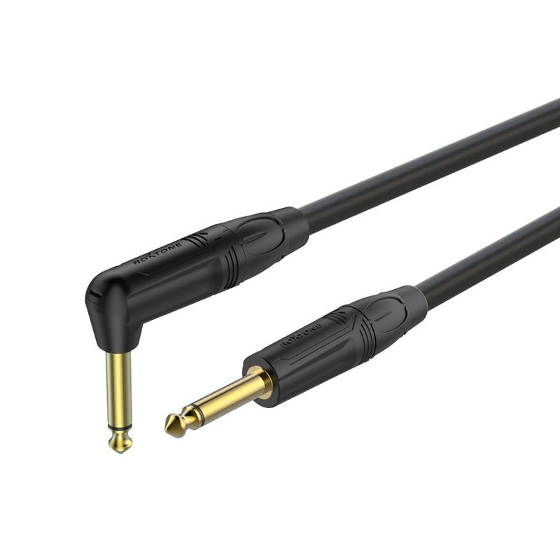 Roxtone Ggjj110L5 Professional JK 5M Mono - Gold Platted Cable