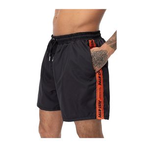 Hype Warning Tape Men's Shorts Black/Orange