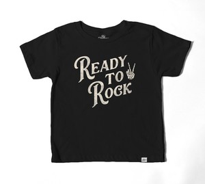 Kid Dangerous Ready To Rock Boys T-Shirt Black
