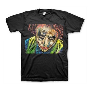 Hybris Joker Dipped Men's T-Shirt Black