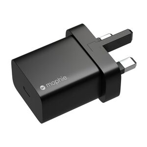 Mophie USB-C 20W Wall Adapter Black (UK Plug)
