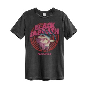 Amplified Black Sabbath Paranoid Men's T-Shirt Charcoal