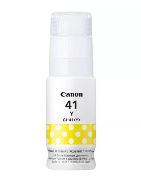 Canon GI-41Y Yellow Refillable Ink Cartridge for Pixma Ink Printers