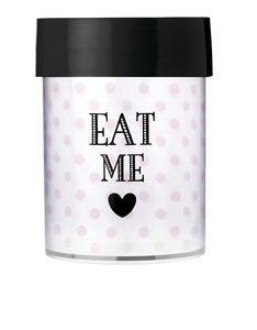 Miss Etoile Eat Me Canister Black/White/Pink Medium