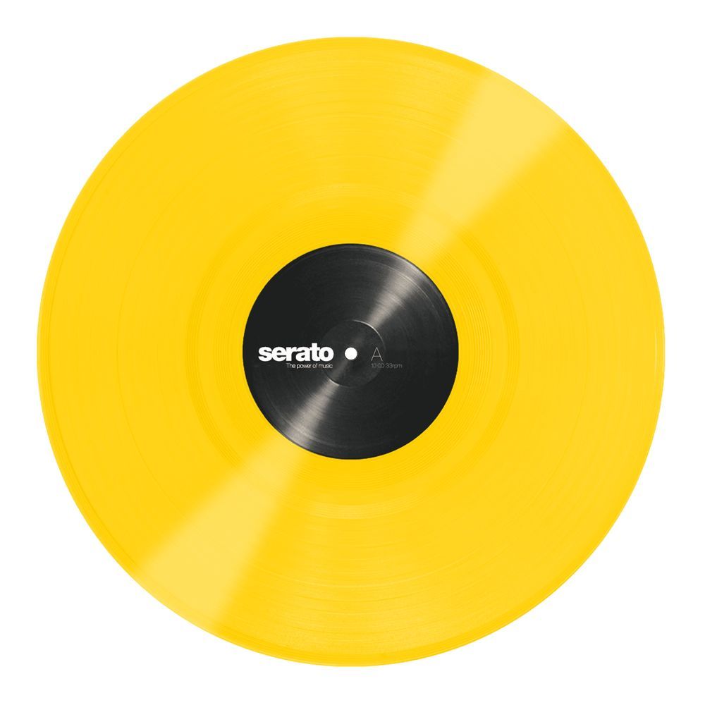Serato DJ Control Vinyl - Yellow