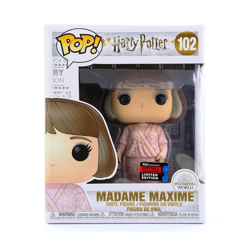Funko Pop Harry Potter S7 Madame Maxime 6 Inch Yule Vinyl Figure 6 Inchnew York Comic Con