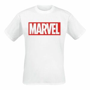 Difuzed Marvel Logo White Base Men's T-Shirt