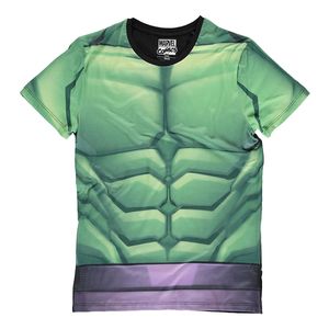 Marvel Sublimated Hulk Men's T-Shirt Multicolor