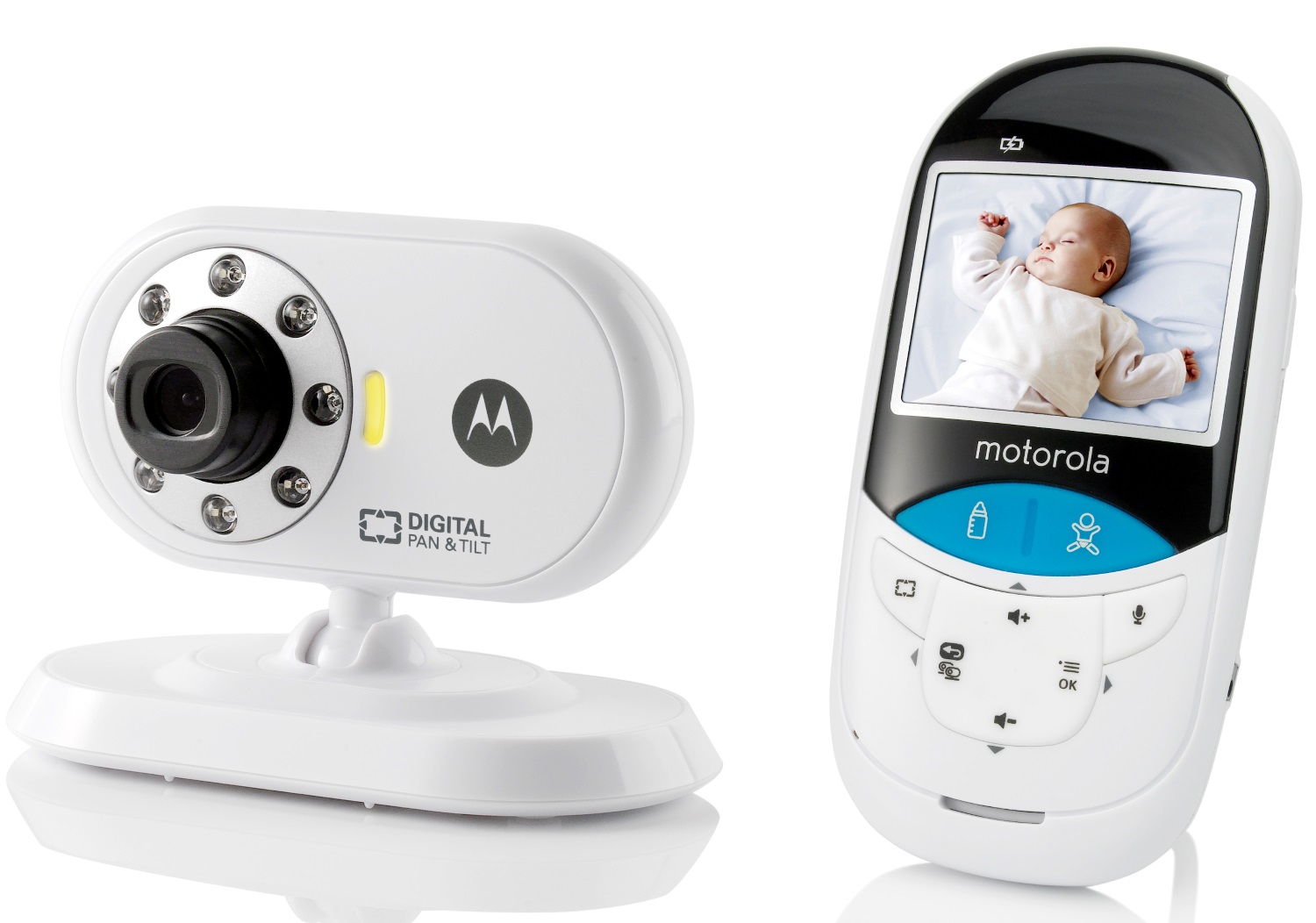 Motorola MBP27T Baby Monitor with Thermometer