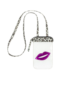 House of Cases Coco Leo/Pink Lips Beach Bag