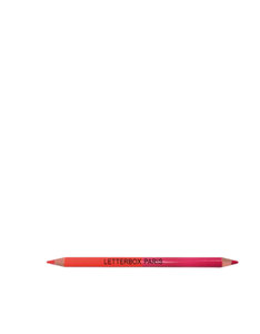 Double Side Carpenter Pencil Neon Orange/Rose