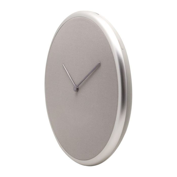 Nextime Glance Wall Clock Silver