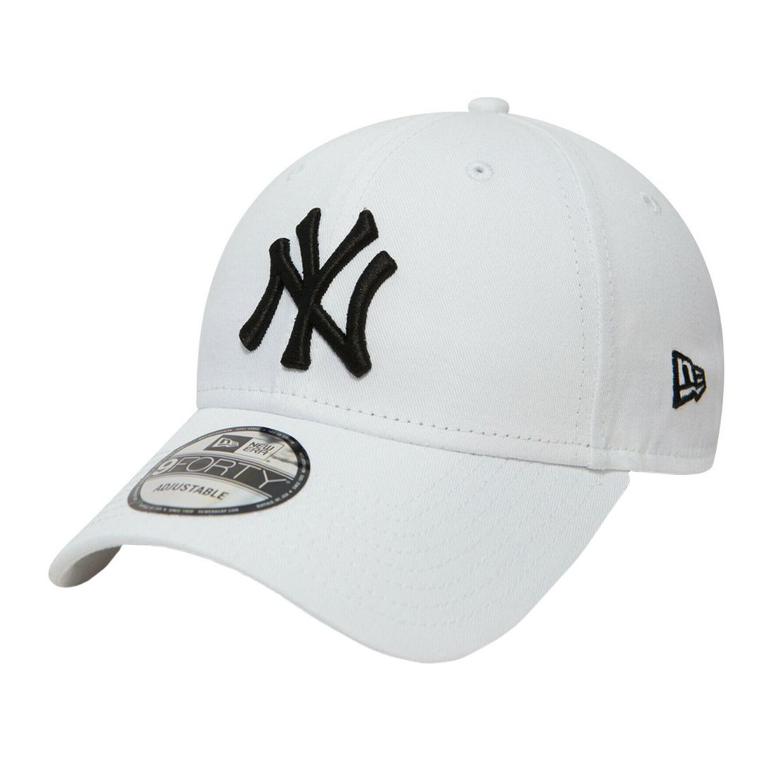 New Era Mlb League Basic Ny Yankee White Cap