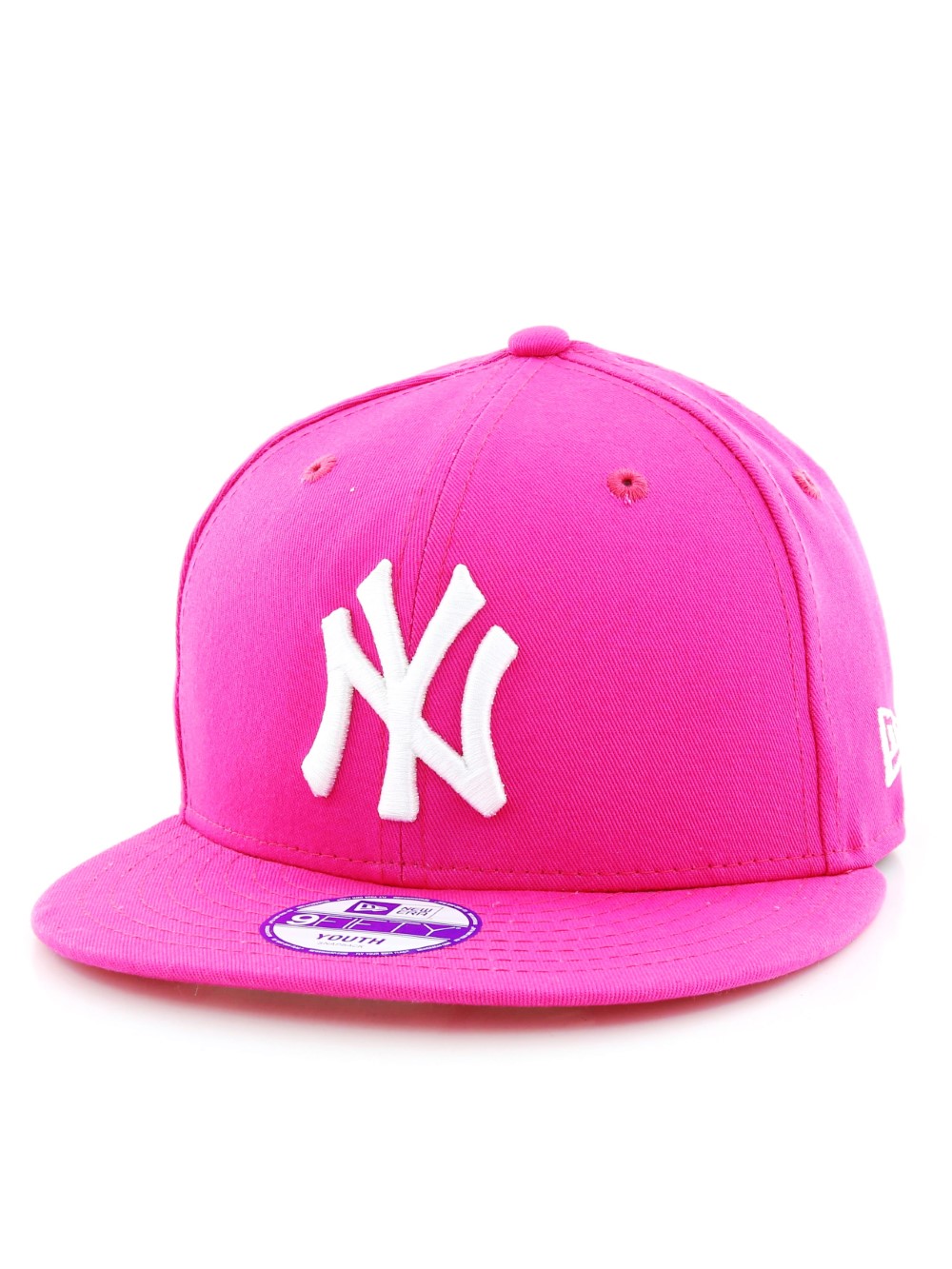 New Era MLB League Basic NY Yankees Youth Cap Pink