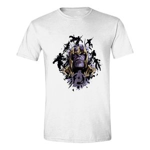 Time City Avengers Endgame Warlord Thanos Men's T-Shirt Black