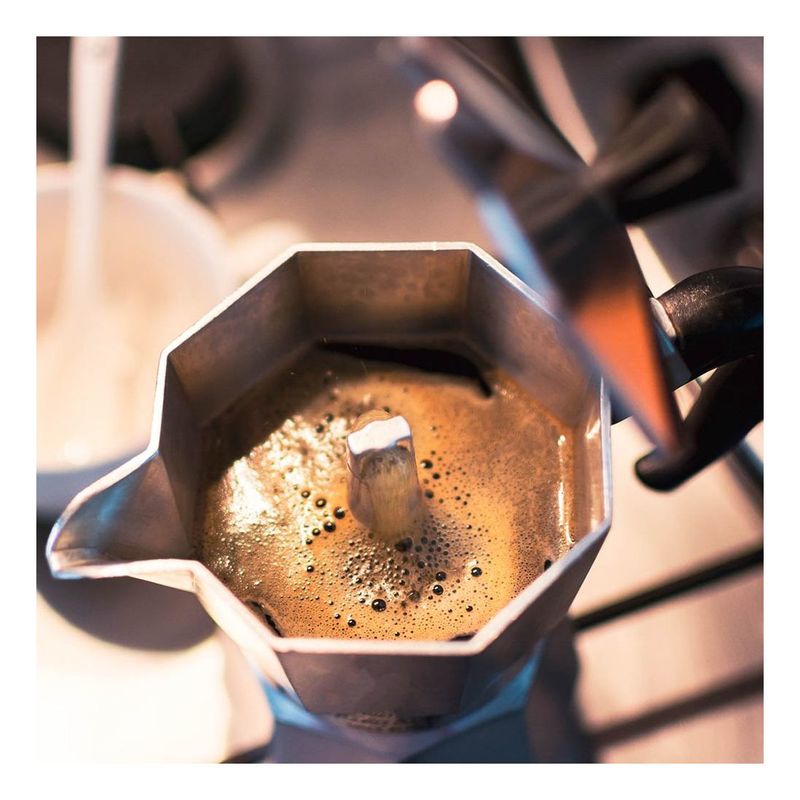Bialetti Moka Espresso Maker Gold (Makes 6 Cups)