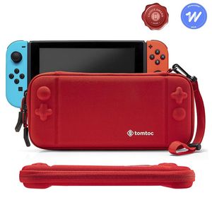 tomtoc Slim Hard Case Red for Nintendo Switch