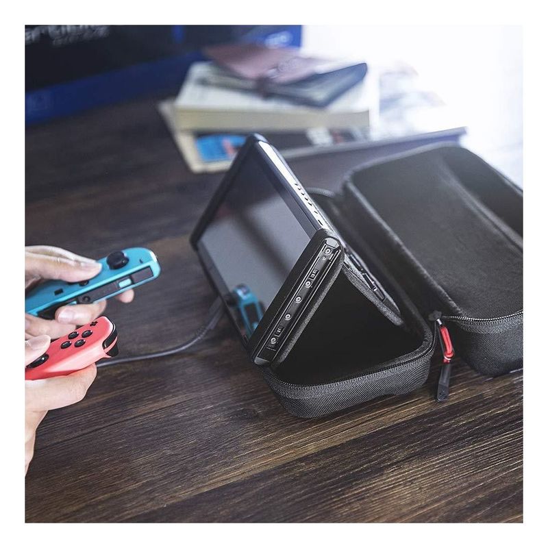 Tomtoc Hard Shell Travel Case Black for Nintendo Switch