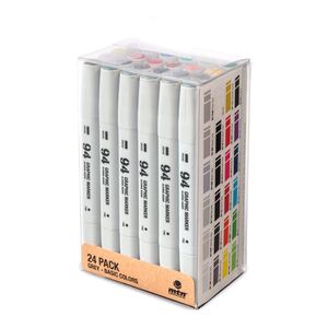 Montana Colors MTN 94 Graphic Markers Solid + Grey (Set of 24)