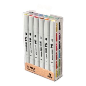 Montana Colors MTN 94 Graphic Markers Solid Colors (Set of 12)