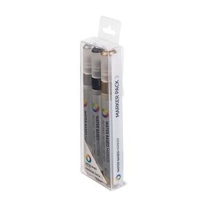 Montana Colors MTN Water Based Markers 3mm Metallic Set (3 Markers)