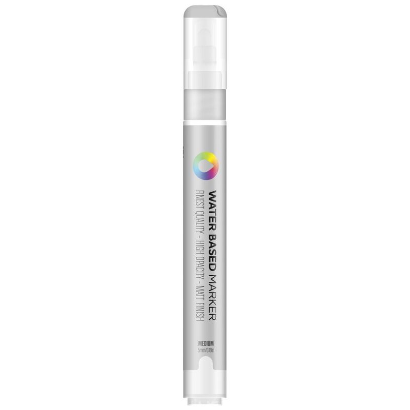 Montana Colors MTN Water Based Marker Silver 5mm
