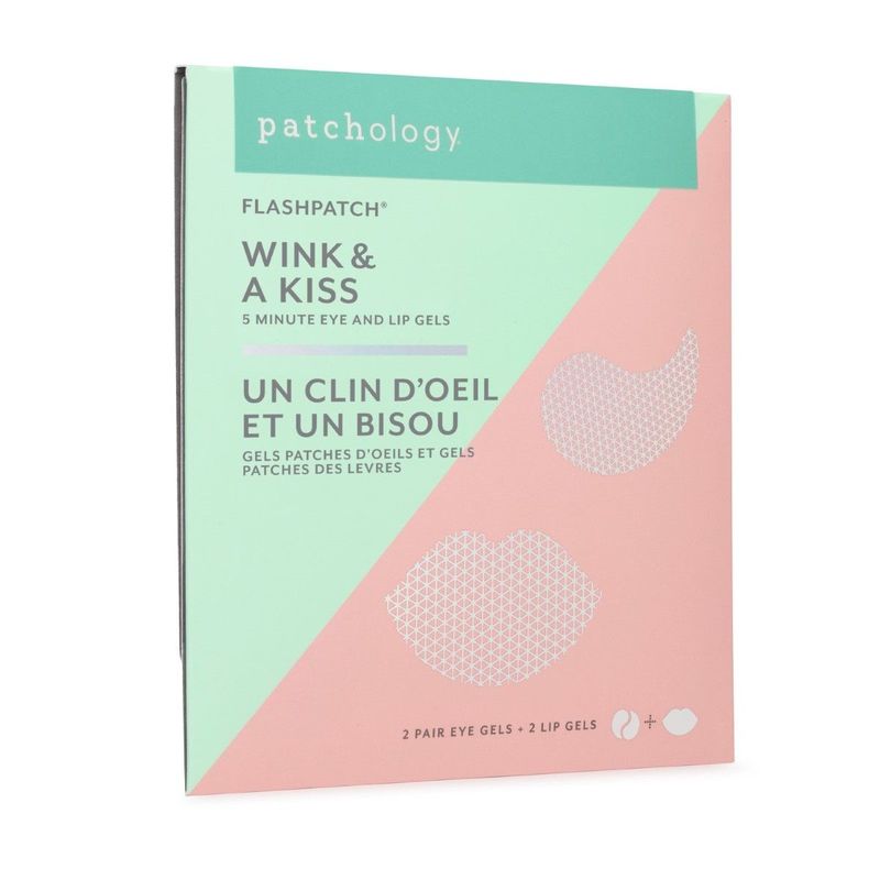 Patchology Flashpatch Wink & Kiss 2 Eye & 2 Lip Hydrogel Patches