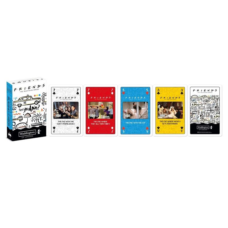 Waddingston Friends The TV Series Playing Cards