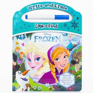 Disney Frozen Write and Erase Look and Find Wipe Clean Board