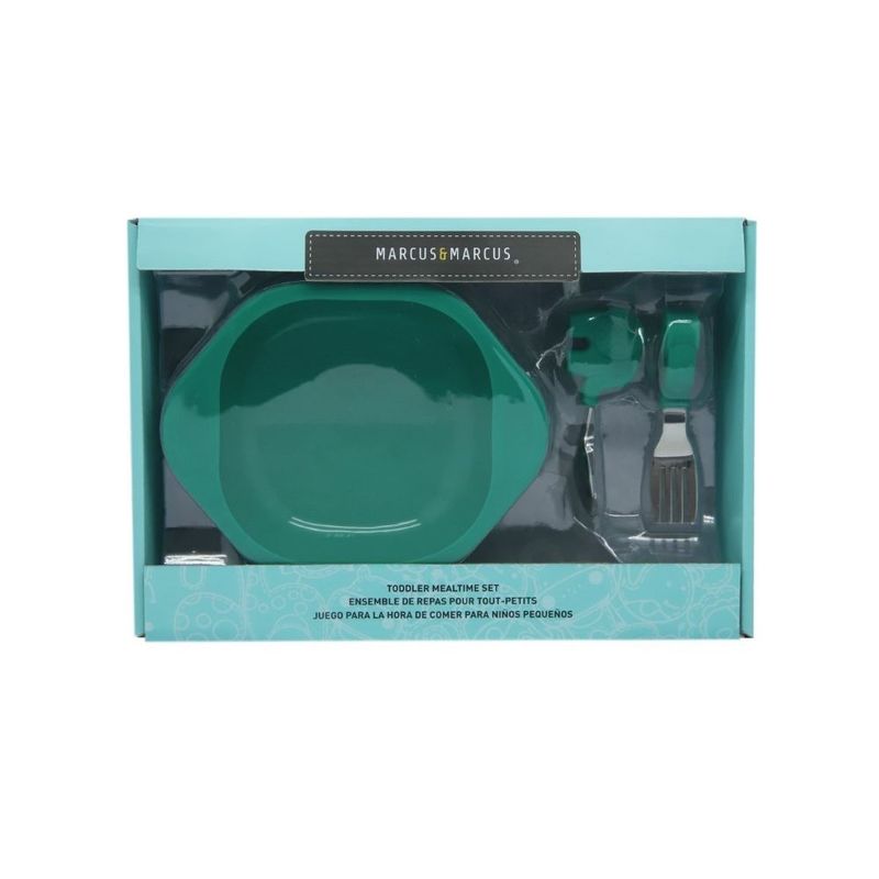 Marcus N Marcus Toddler Mealtime Set Ollie Green